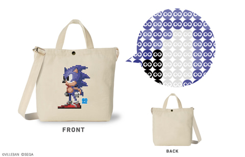 SEGA×ヴィレヴァン！ Tシャツやトートバッグなど、「ソニック」と