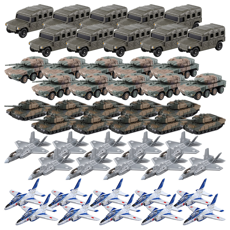 【トミカ50周年】自衛隊50台セット