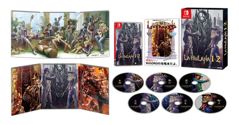 Switch LA-MULANA 1 & 2 限定版豪華BOX 遺跡探索ADV「LA-MULANA 1&2」のパッケージ版豪華BOXと店舗特典公開