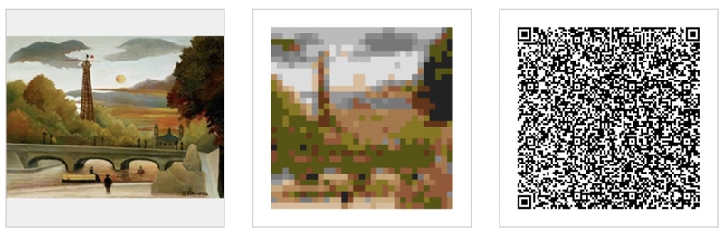 アンリ・ルソー「エッフェル塔とトロカデロ宮殿の眺望」