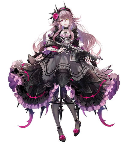 イドラ ファンタシースターサーガ」ゴスロリファッションがキュートな