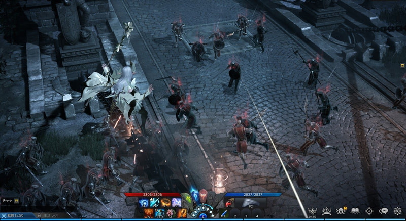 特徴的なカメラワークで展開するドラマチックなストーリーや、豪快なアクションで複数の敵をなぎ倒す迫力あるバトルが魅力