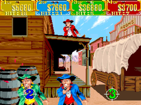 PS4/Switch用「アーケードアーカイブス サンセットライダーズ」6月11日