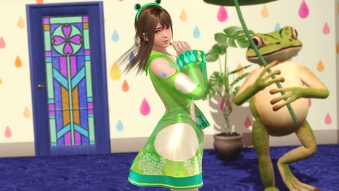 カエルモチーフのサワヤカセクシー！ 「DOAXVV」、新SSR水着「レイニー