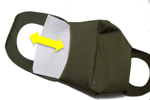 中心部分は2重ポケット仕様