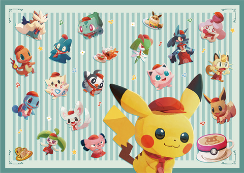 新作ゲーム「Pokémon Café Mix」グッズが早くもポケモンセンター