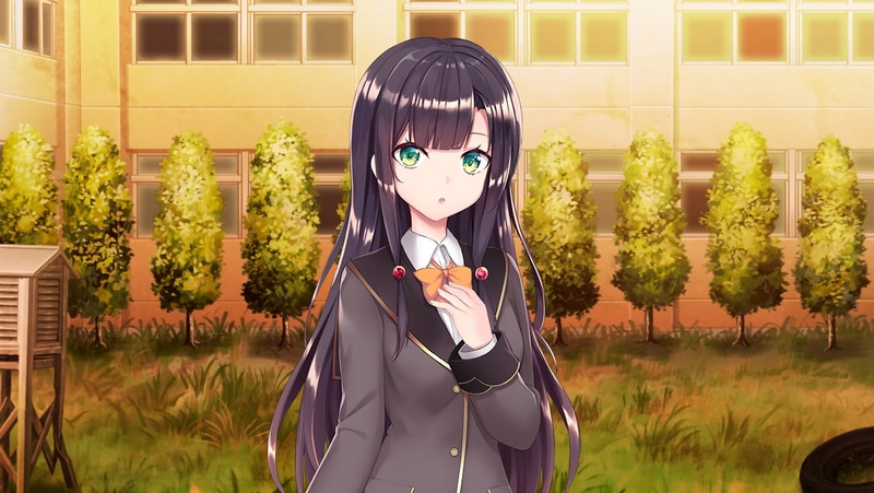 ヒロインの1人「津野るみ子」さん。おしとやかできれいだが、かなり天然な一面を持ったお嬢様系の女の子。かわいい