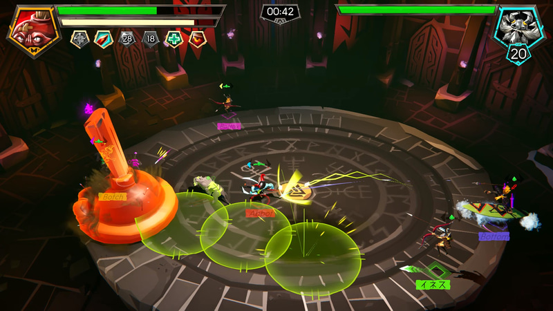 レイジスキルの「ポイズン」は攻撃範囲も広く、ダメージ＋毒を与えるサポート技として使いやすい