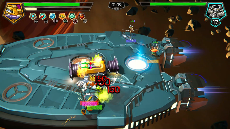 「ザ・ジャックハンマー」は必殺技で敵を轢き潰せるなど、機動性に長け、かなり操作が気持ちいい！