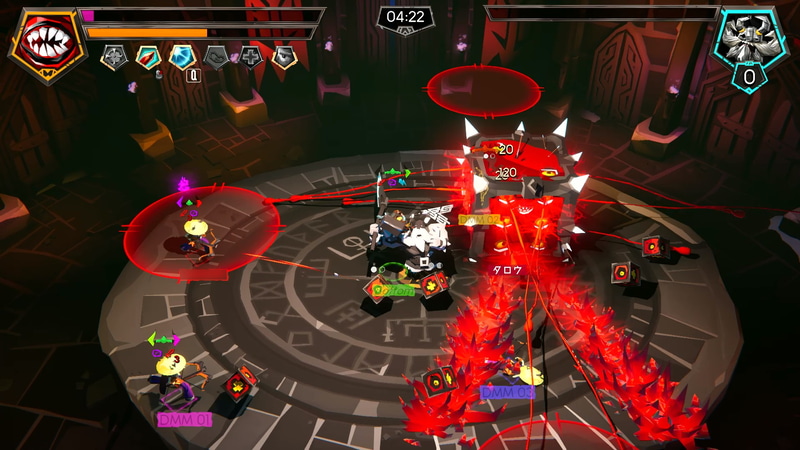 ローカルでは無敗を誇ったサイコロも、対人マルチプレイではこのザマ！