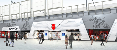 秋葉原のガンダムカフェが「GUNDAM Cafe TOKYO BRAND CORE