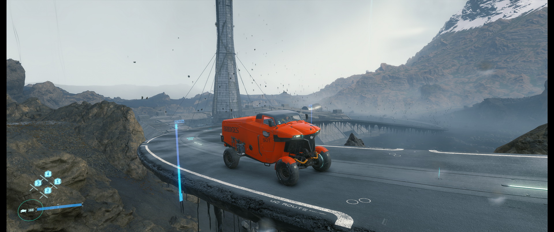 復活させた国道を眺めてみる