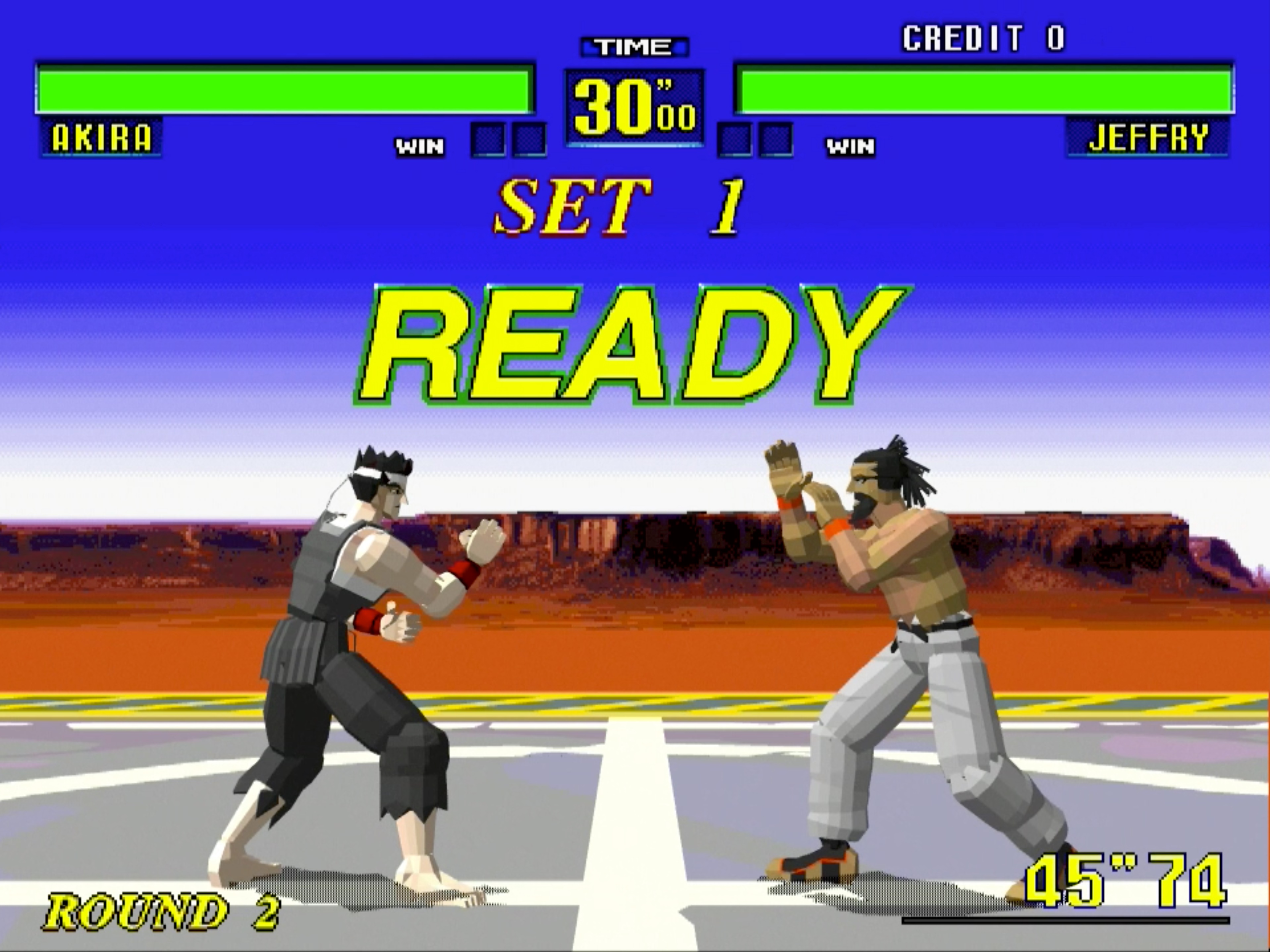 世界初の3D格闘ゲーム。世界中から集まったあらゆる格闘家が己の肉体だけで死闘を繰り広げる。「世界格闘トーナメント」での優勝を目指せ！！