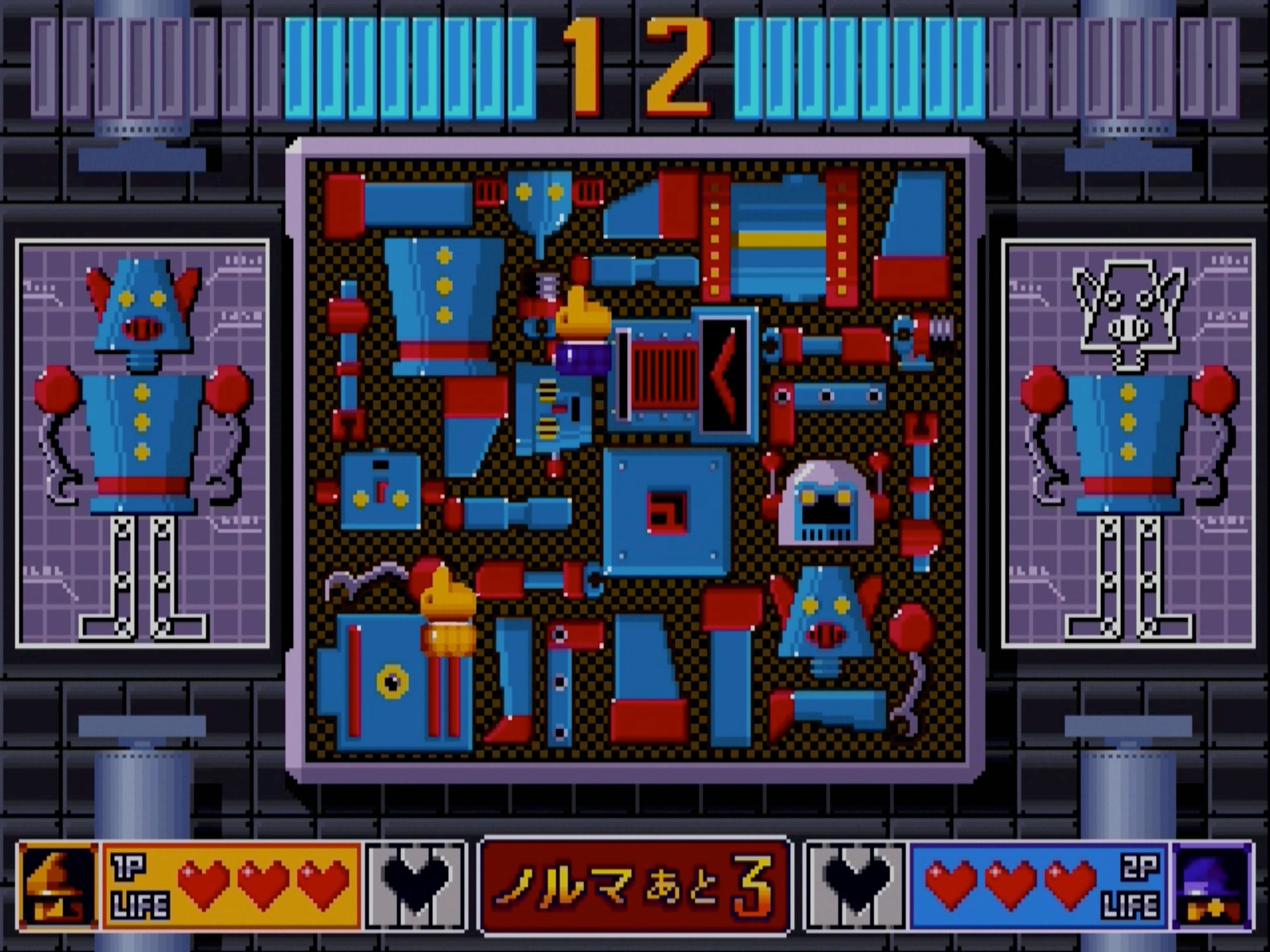 パズル＆アクション・パーティーゲームの決定版。ミニゲームは16種類、デコボコ探偵と脱獄した囚人を追いつめろ！！