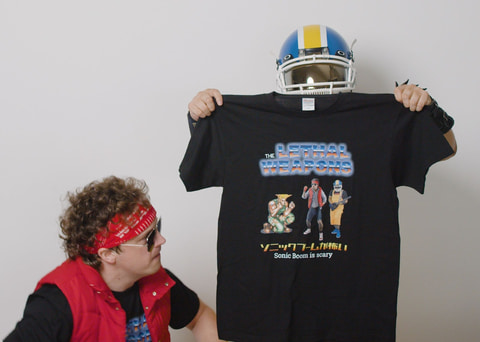 ストII」の「昇龍拳が出ない」Tシャツが出る！ 謎の覆面ユニット「ザ