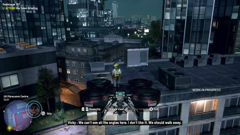 貨物ドローンは潜入や脱出にとても便利