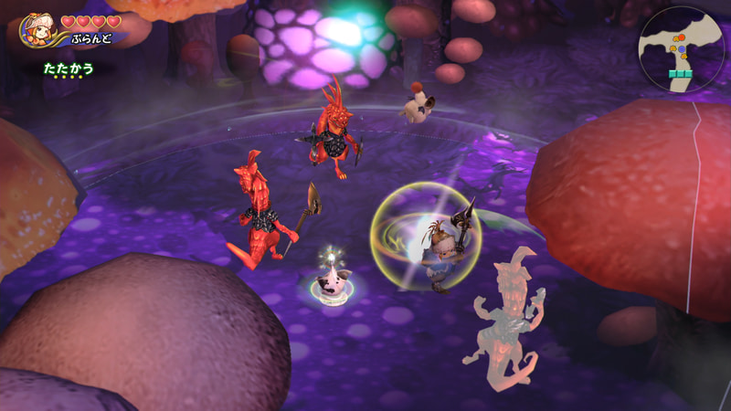 敵に急接近し、槍で二段攻撃を叩き込む。近接攻撃が得意なリルティらしい技