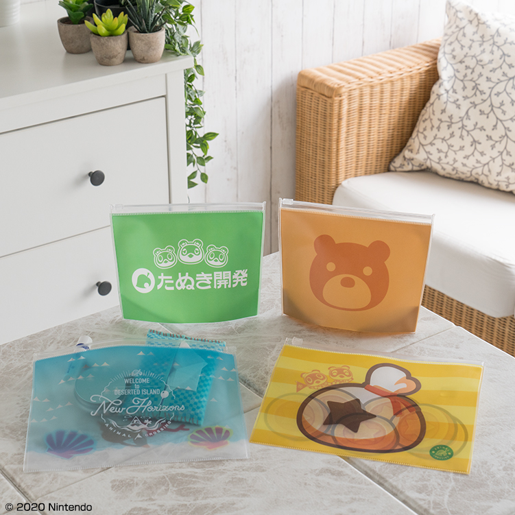 E賞：クリアなスライダー付ポーチ