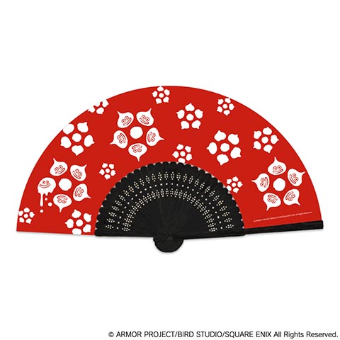 スマイルスライム 和シリーズ 扇子 <スライム花小紋>（先行販売）