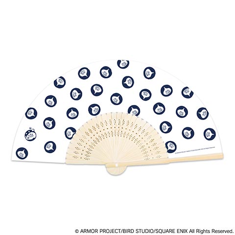 スマイルスライム 和シリーズ 扇子 <スライム小紋>（先行販売）