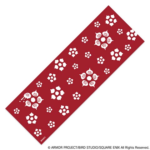 スマイルスライム 和シリーズ てぬぐい <スライム花小紋>（先行販売）