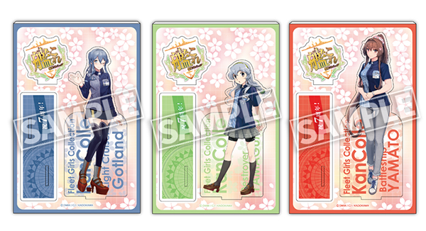 「アクリルスタンド（全3種）」価格：各1,650円（税込）