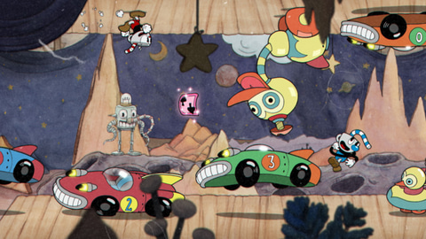 CUPHEAD カップヘッド シューティング 横スクロールシューティングの傑作「Cuphead」がついにPS4に登場