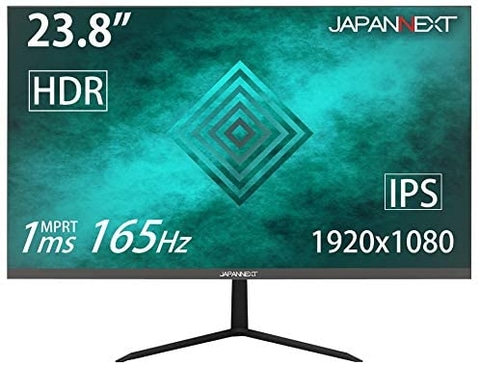 JAPANNEXT ゲーミングモニター　FJN-IPS24165GMFHDR JAPANNEXT JN-IPS24165GMFHDR 23.8インチ 165Hz ゲーミング