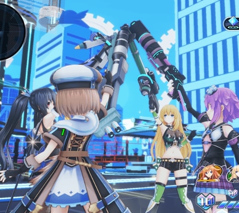 PS4「ブイブイブイテューヌ」本日発売！ ネプテューヌたち「四女神」と