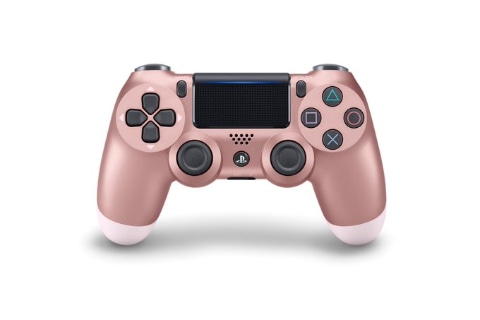 PS4 DUALSHOCK4 ローズゴールド　純正品 もう予約した？ PS4「DUALSHOCK 4」限定モデル8月7日頃より順次再販。4