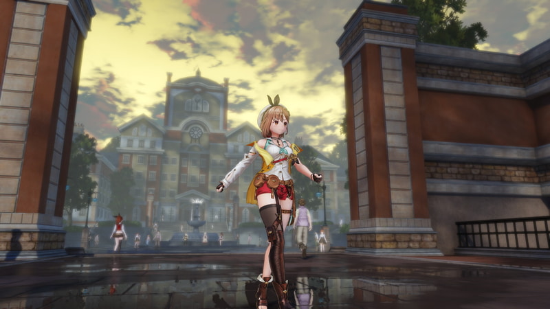 広大な王都はいくつかの区画に分かれており、区画によって様々な景色が広がる