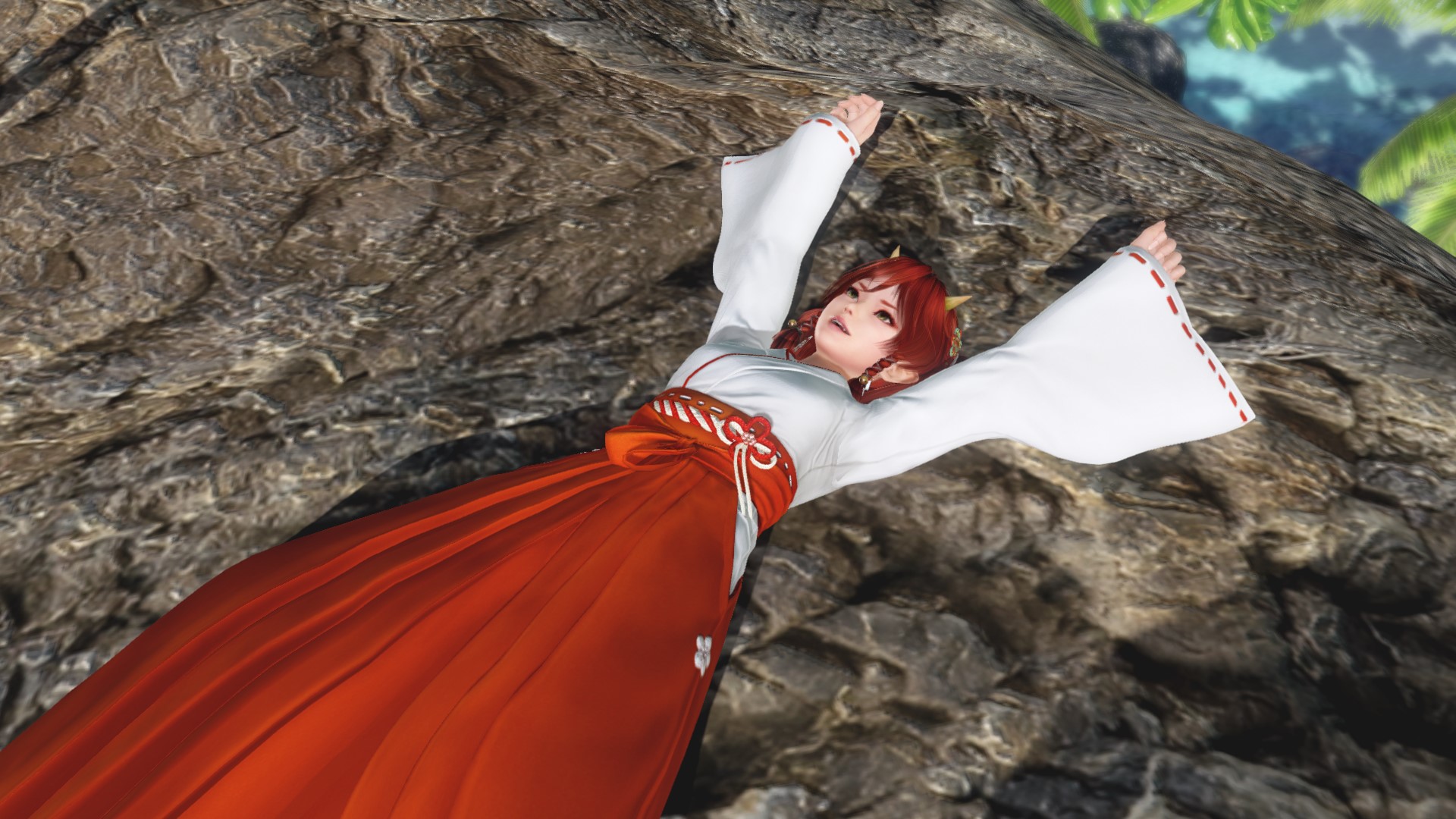 祈祷に飽きて日向ぼっこ――なんてシチュエーションを想像しながら撮影するのも面白い