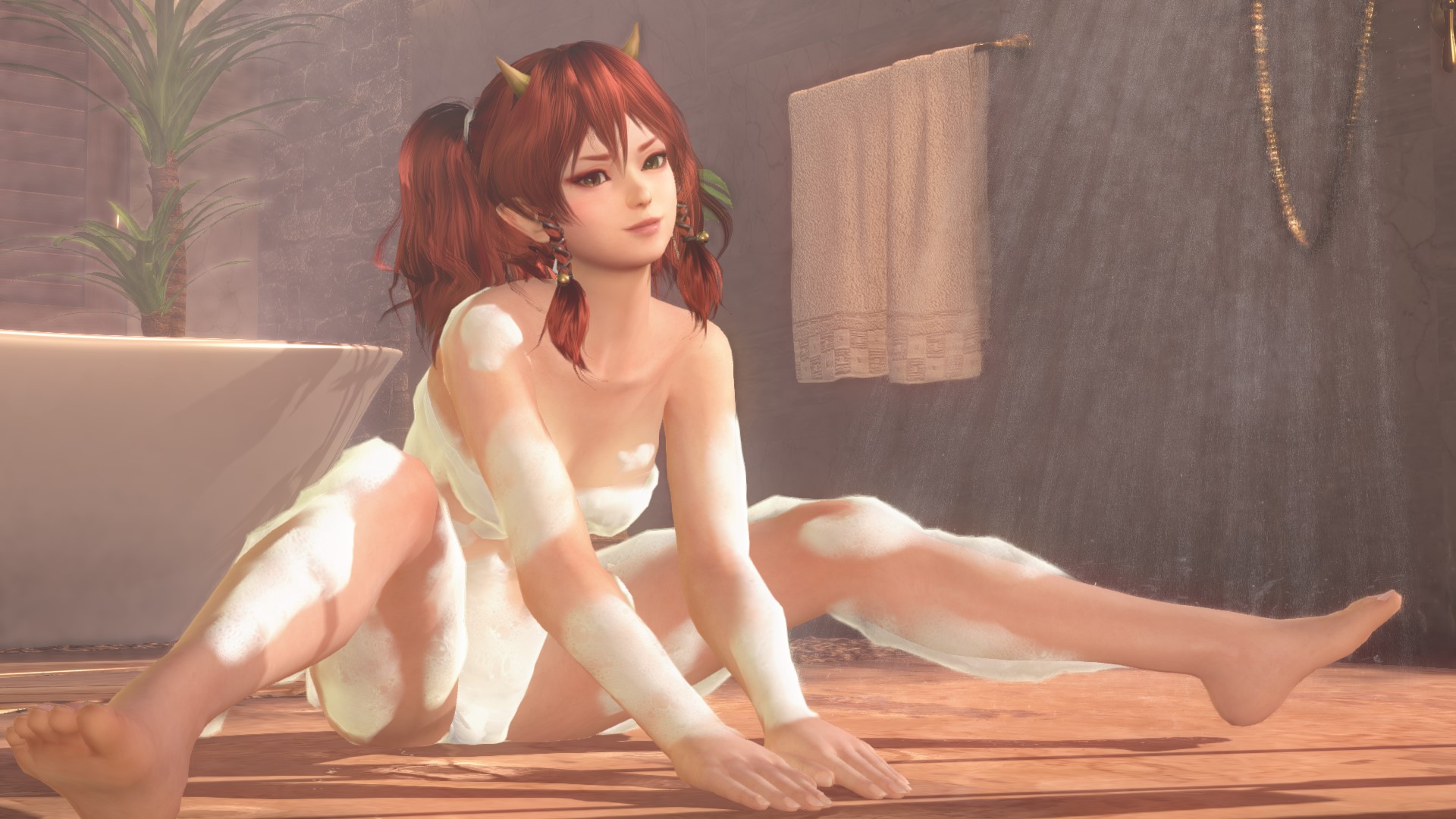 泡で絶妙に隠れている感じが逆に良い