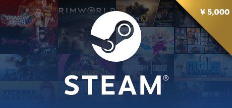 Steamウォレットコード5,000円分（20名）