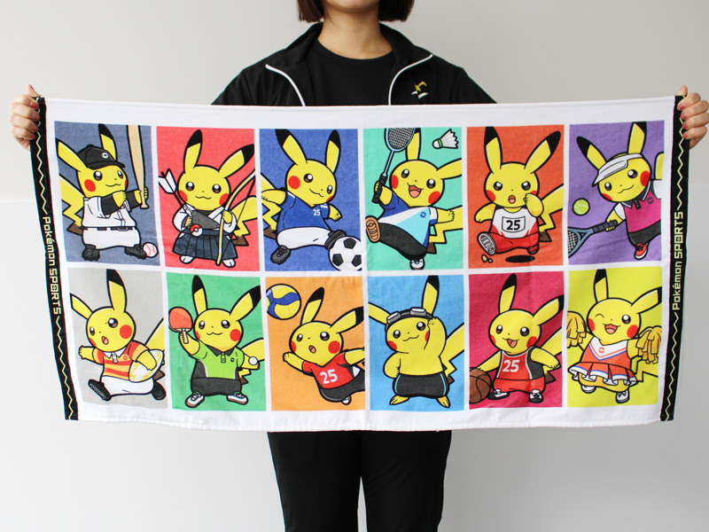 <strong class="em ">「ミニバスタオル Pokemon SPORTS」</strong>/価格：2,750円（税込）