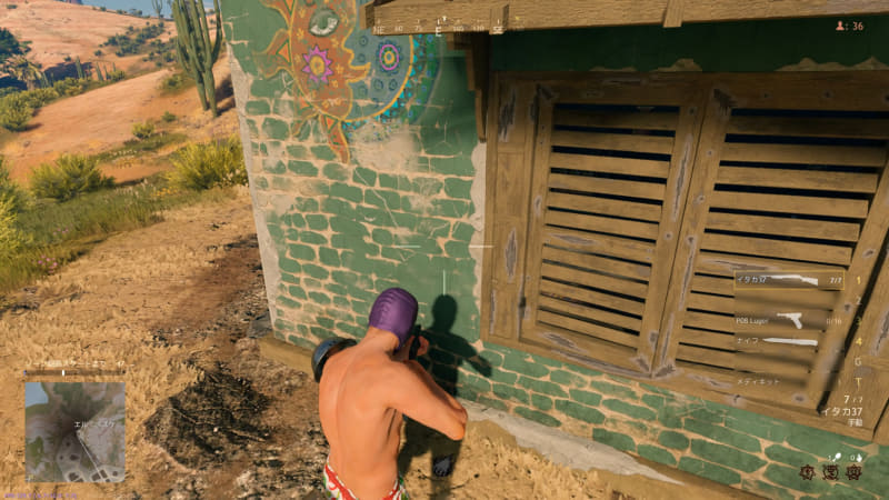 窓やドアはすべて片側ずつ開けることができる