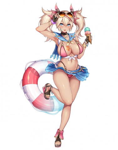 イドラ ファンタシースターサーガ」新☆5キャラクター「[サマー