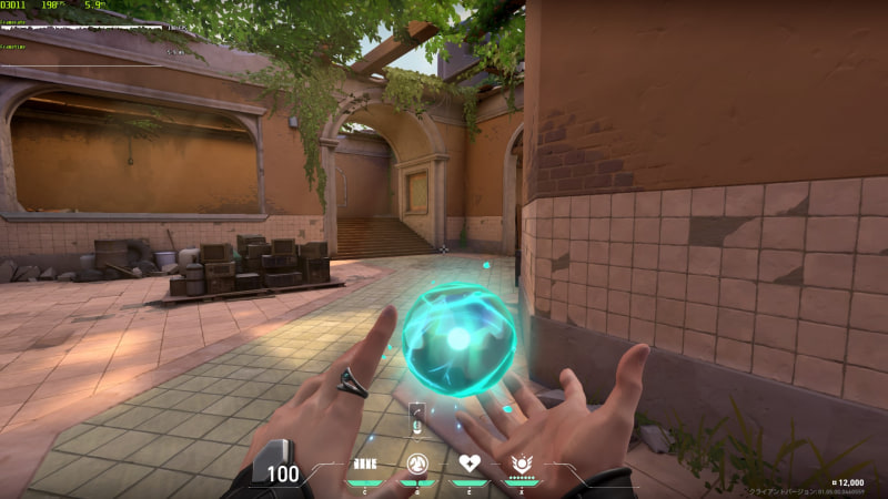 最高設定でこのシーンだとだいたい200fps近くまで出せる