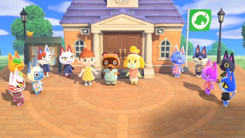 ちなみに、しずえさんやたぬきちは役割のあるどうぶつなので、それぞれシルエットが異なり、目立ちやすいようになっている