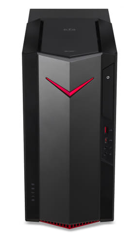 V字スリットがお洒落なゲーミングデスクトップ「Nitro 50」に新モデル 