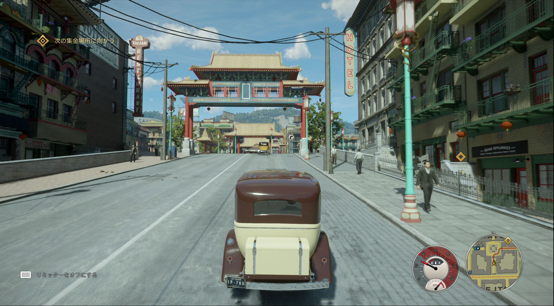 美しいグラフィックスで一新されたロストヘブン。当時のアメリカの都市を旅する気持ちになれる