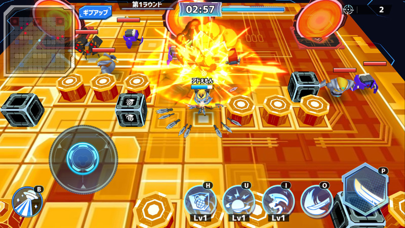 一定時間後に爆発する事で大ダメージを与える「爆弾BOX」