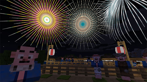 インプレス、「Minecraft」新コンテンツ「江戸の夏～盆踊り～（EDO BON