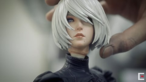 NieR:Automata」の巨大なフィギュア「SQUARE ENIX MASTERLINE NieR