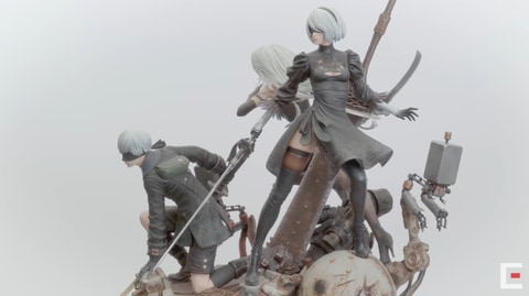 NieR:Automata  フィギュア3点セット　➕おまけ NieR:Automata ちょこのせプレミアムフィギュア3体セット - メルカリ
