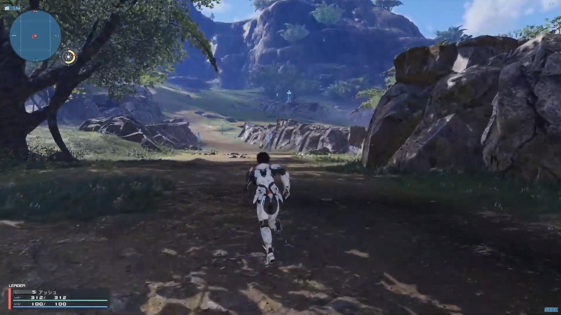 フィールドはセクションごとに最大8人収容