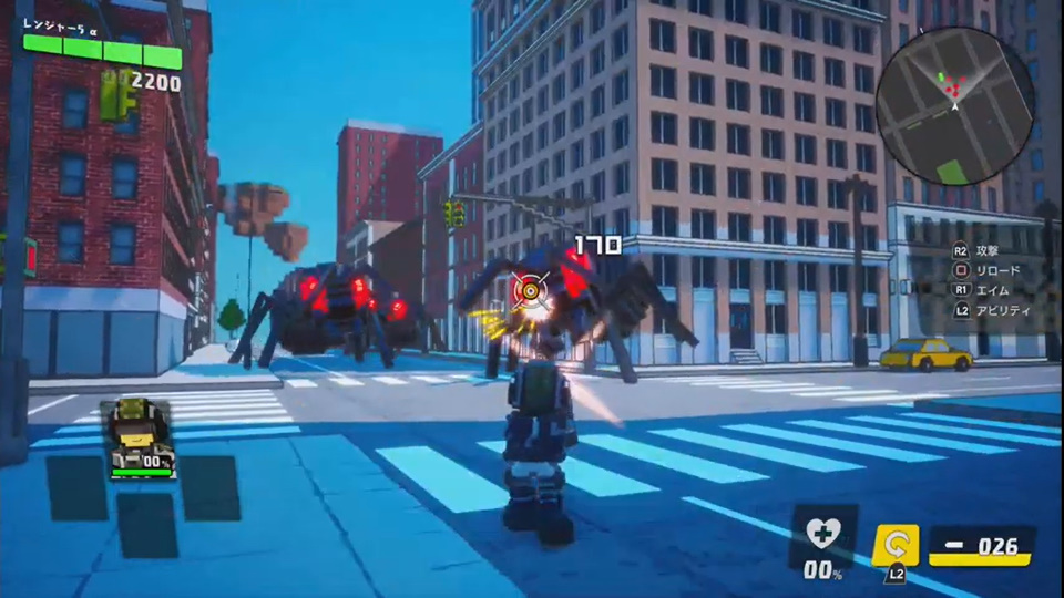 見た目はかわいいが内容は堅実なアクションシューティング。マップ上で隊員を助けると、その隊員を使用できるようになる。たとえば、空を飛ぶウィングダイバーで高い位置に行き、そこでレンジャーに切り替えてそのまま敵と戦闘できる