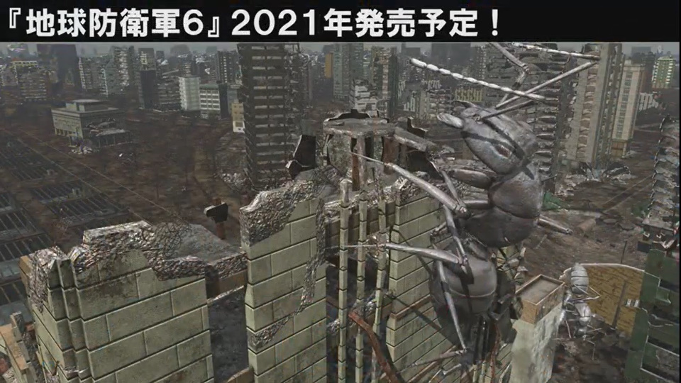 「地球防衛軍6」スクリーンショット