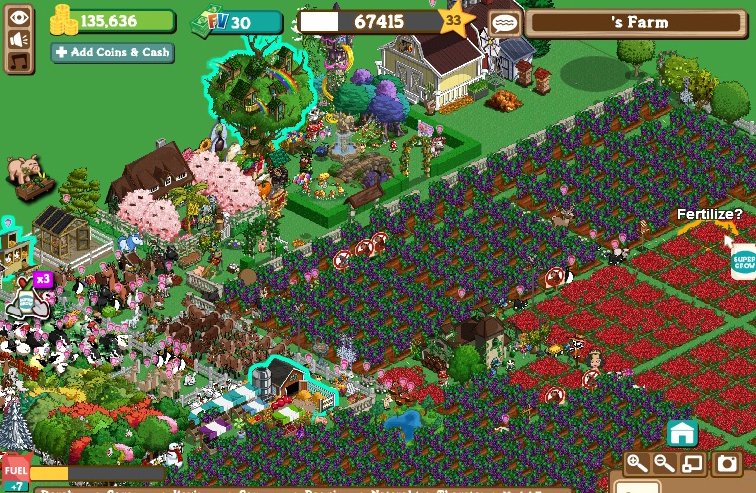 「FarmVille」は農園を育てるというわかりやすいゲーム性で、ノンゲーマー層も取り込んで大ヒットを記録した