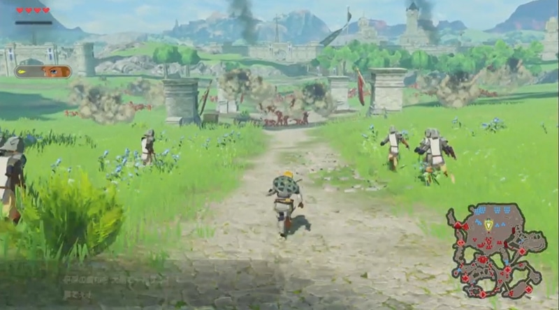 ボコブリンがわらわらと出現